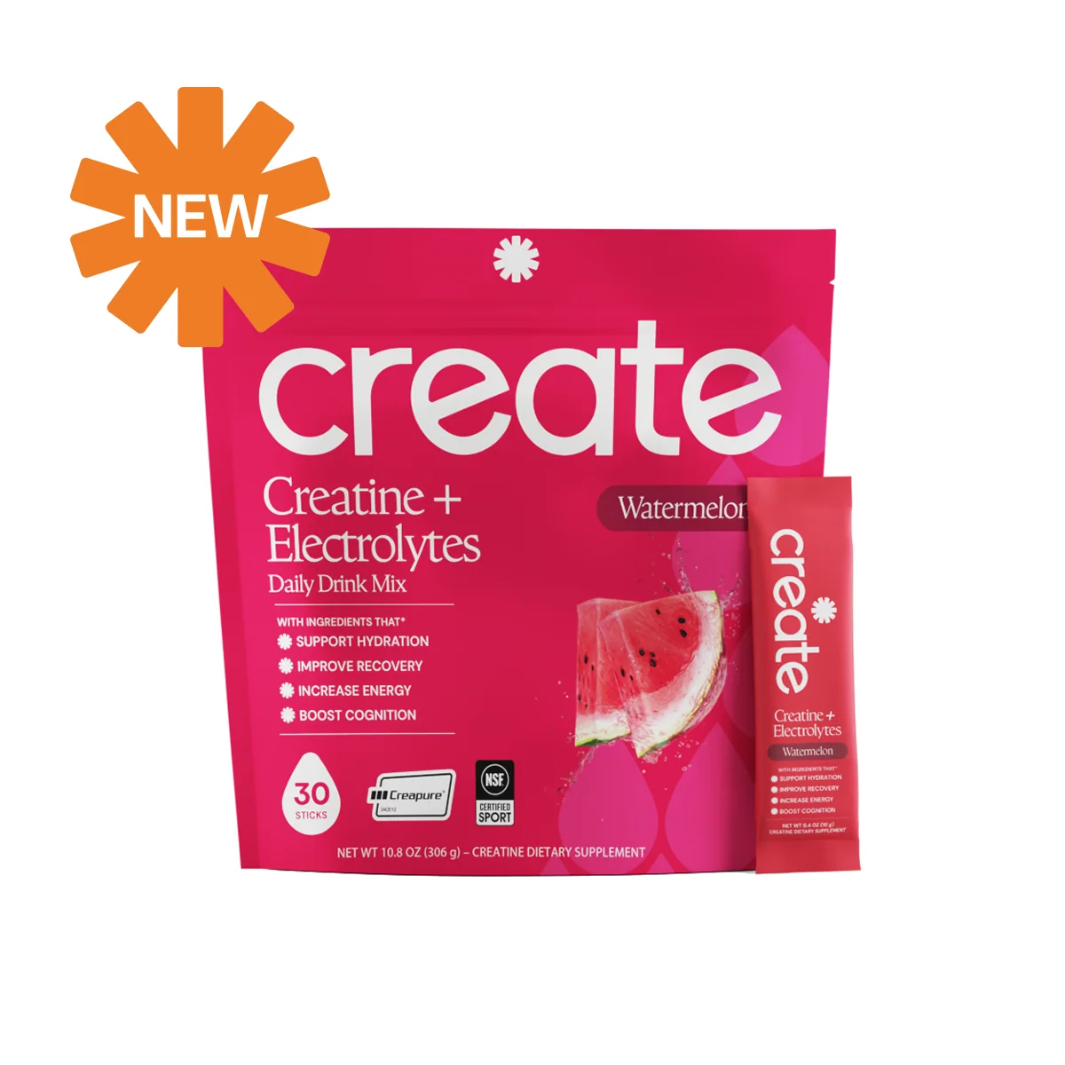 Creatine + Electrolytes Mix  Watermelon