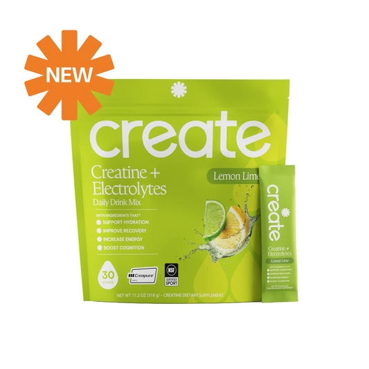 Creatine + Electrolytes Mix Lemon Lime