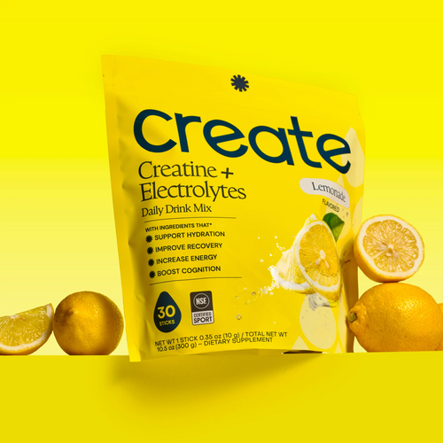 Creatine + Electrolytes Mix  Classic Lemonade