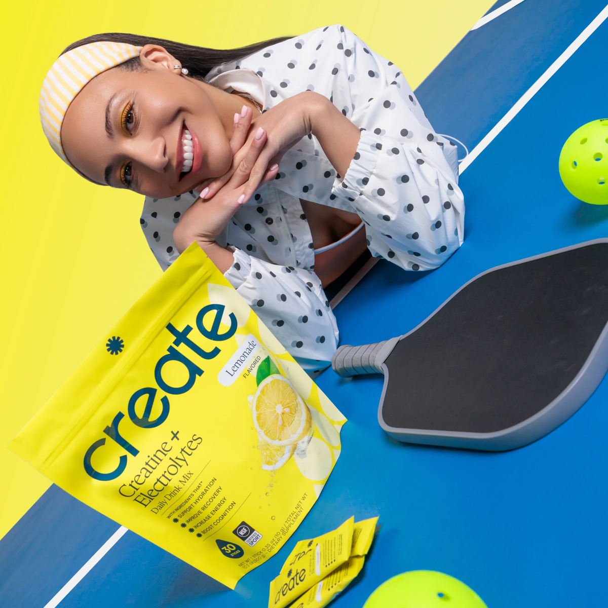 Creatine + Electrolytes Mix  Classic Lemonade