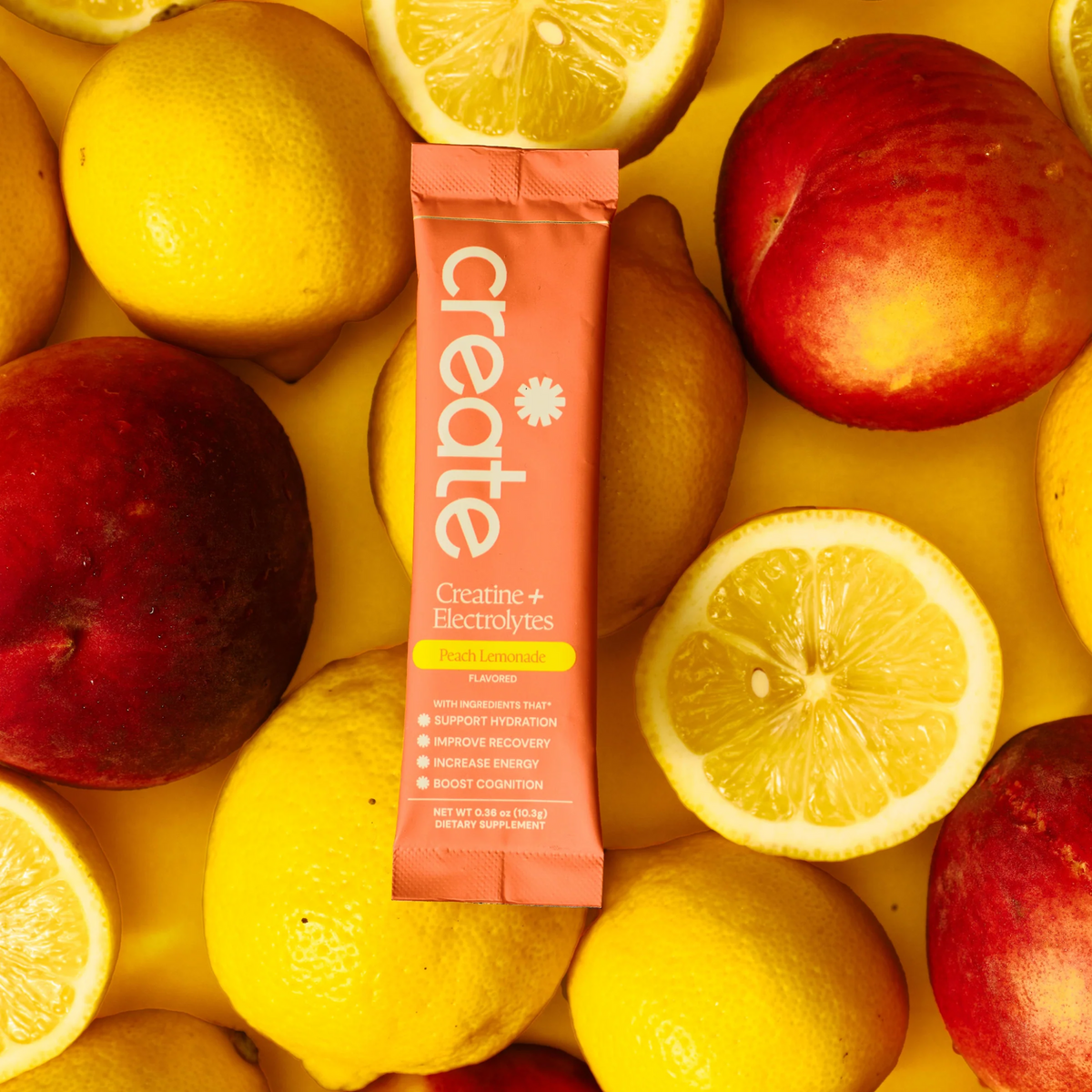 Creatine + Electrolytes Mix Peach Lemonade