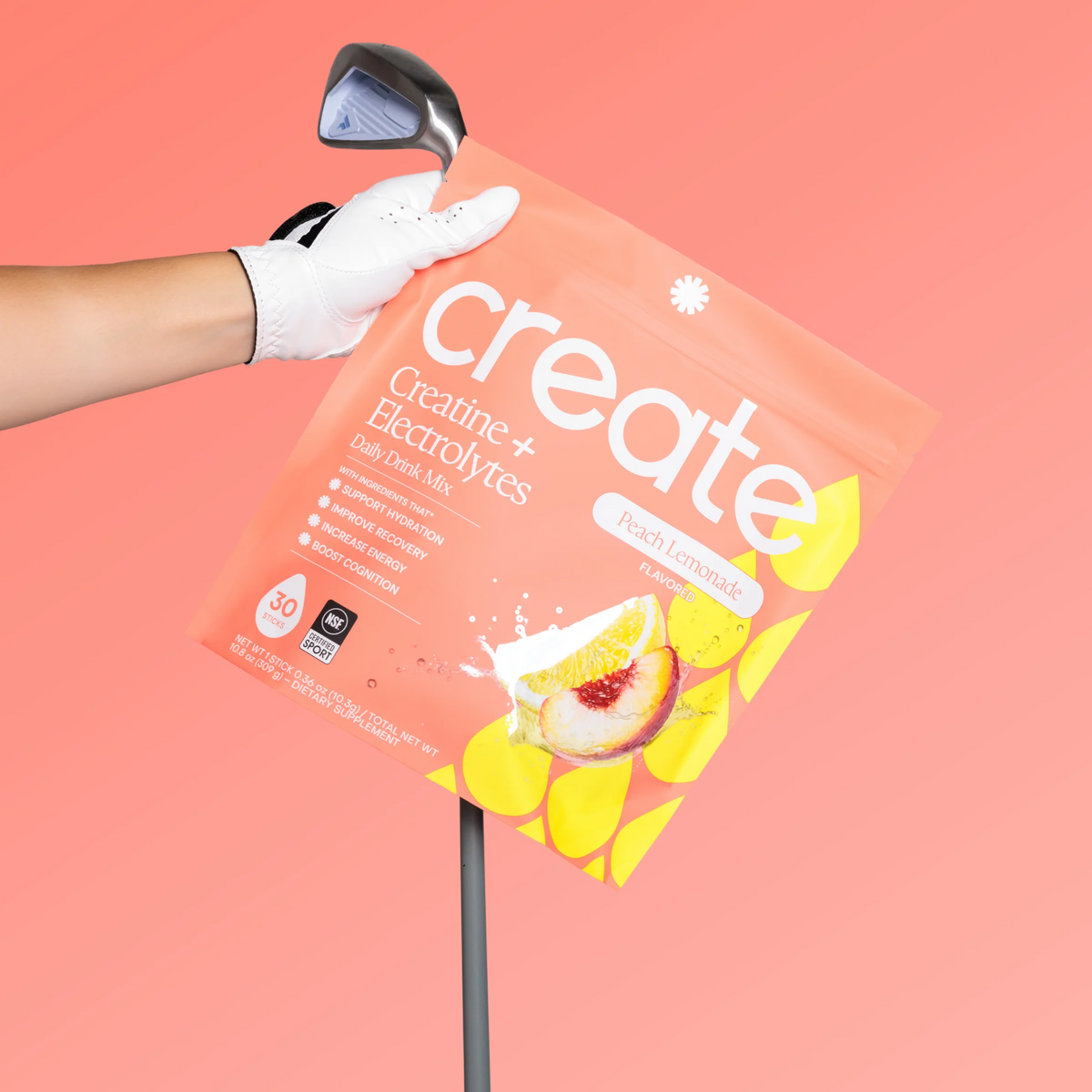 Creatine + Electrolytes Mix Peach Lemonade