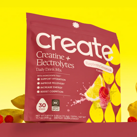 Creatine + Electrolytes Mix Raspberry Lemon