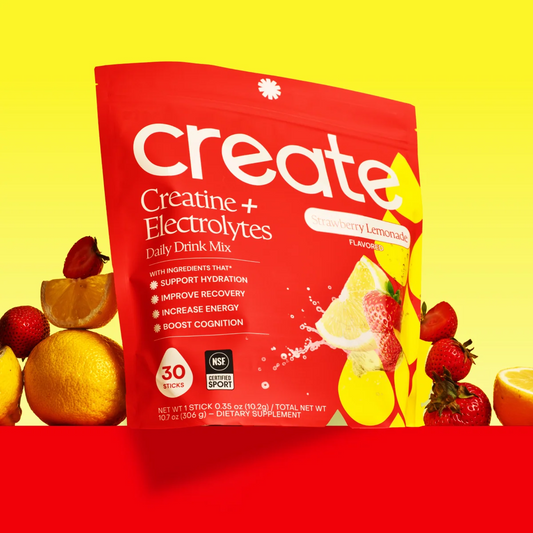 Creatine + Electrolytes Mix Strawberry Lemon